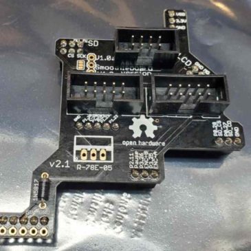 GLCD adapter shield for Smoothieboard